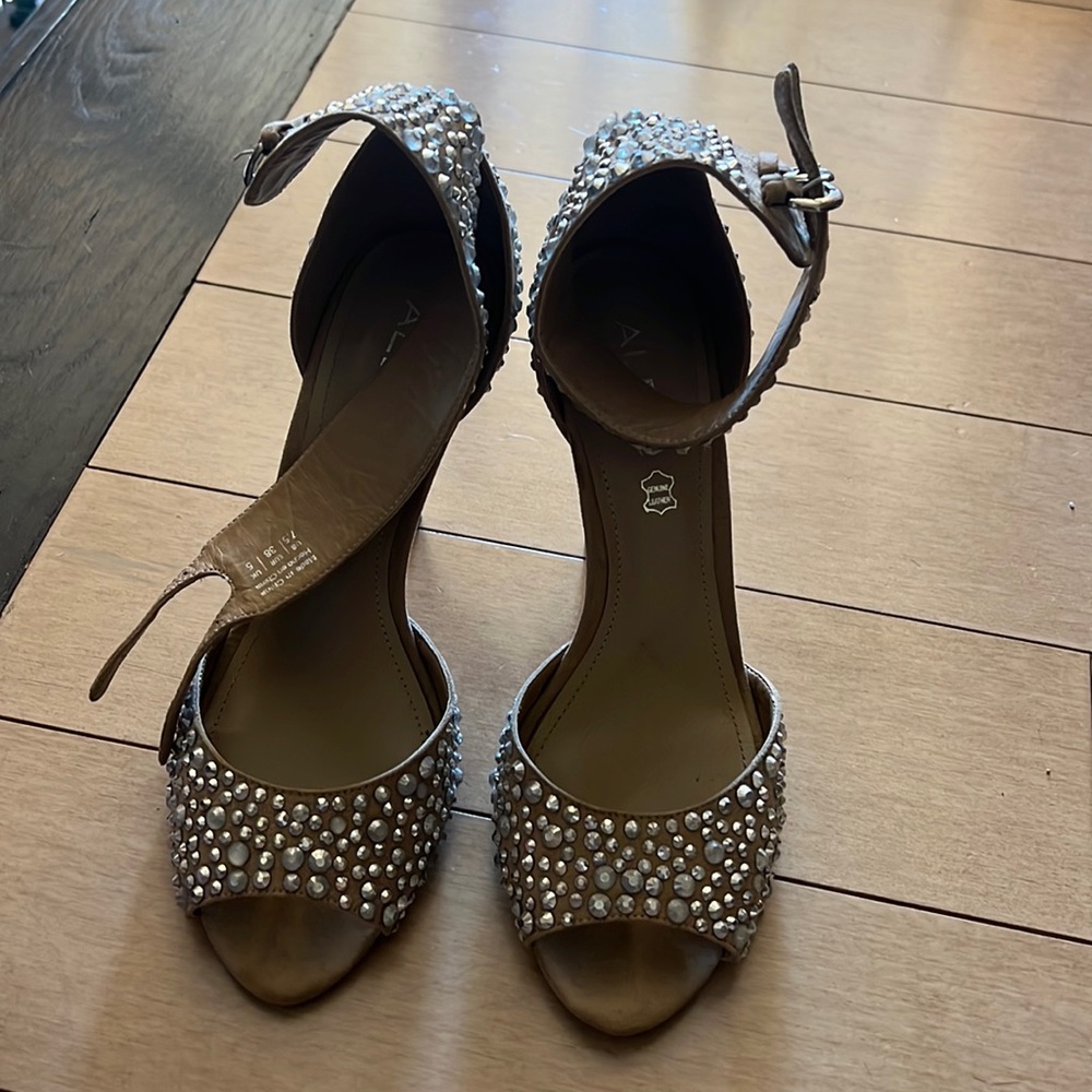 Sequin party shoe